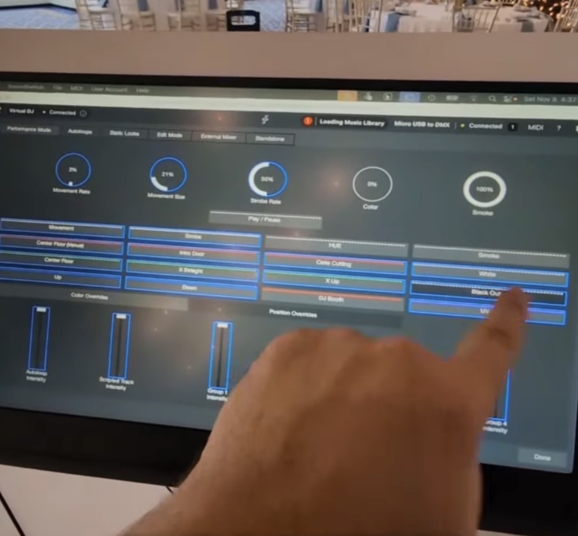 Touchscreen SoundSwitch setup demo