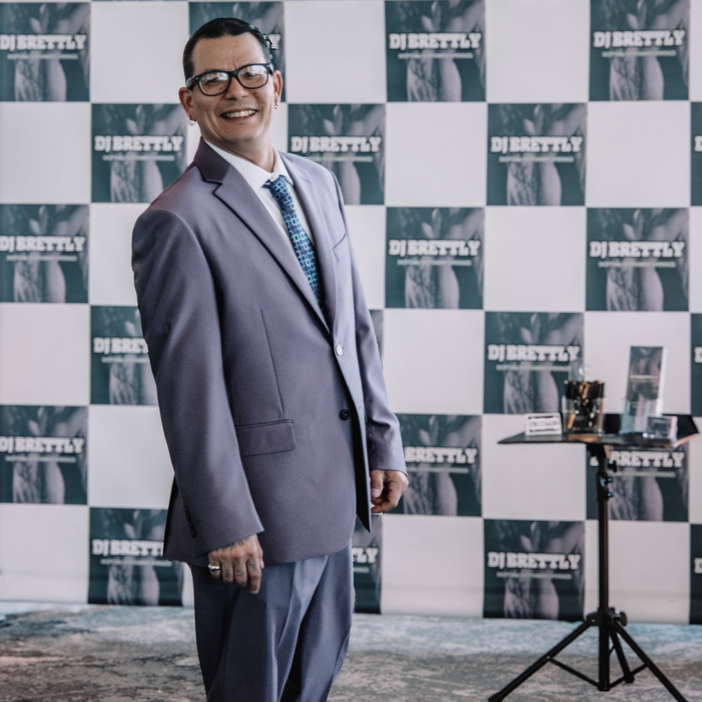 DJ Brettly performing in La Crosse, WI